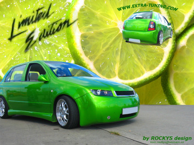 Tapeta extratuningcom skoda fabia