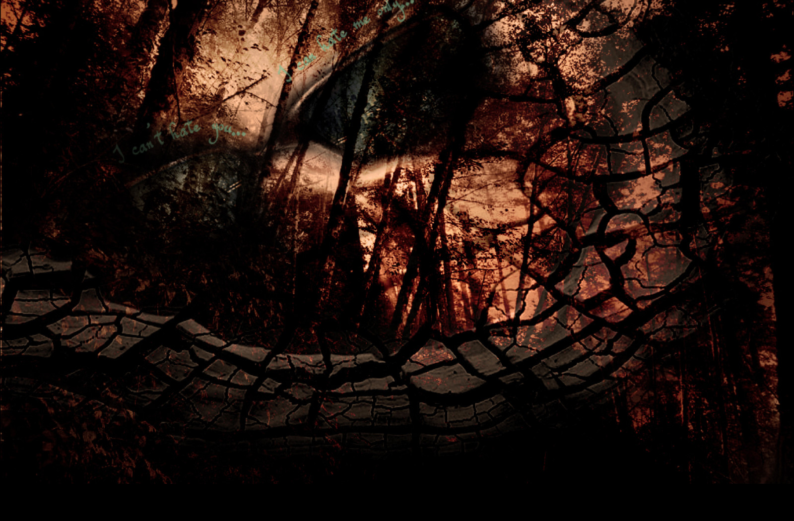 Tapeta abstract_wood_hate