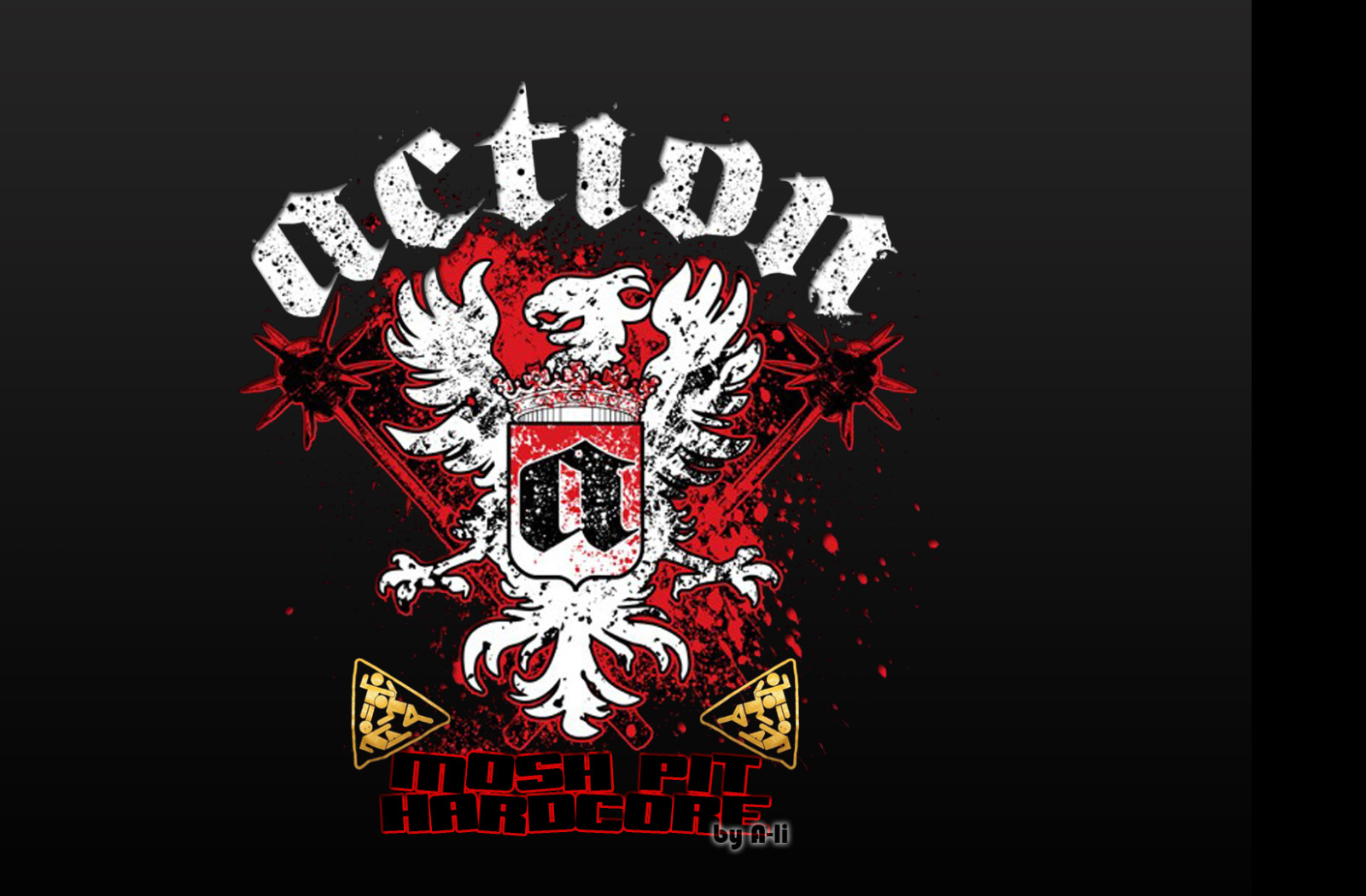 Tapeta action_hardcore