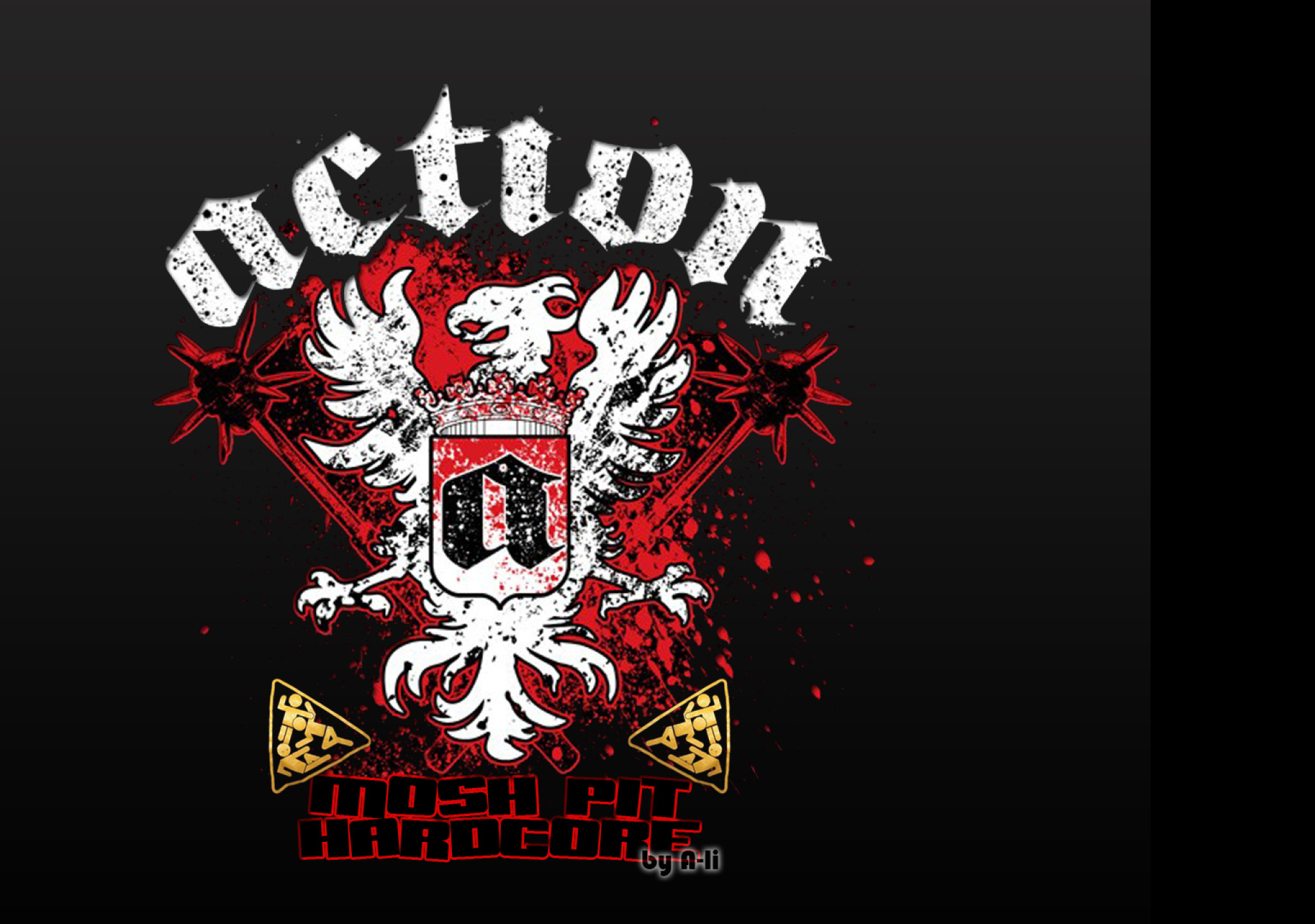 Tapeta action_hardcore