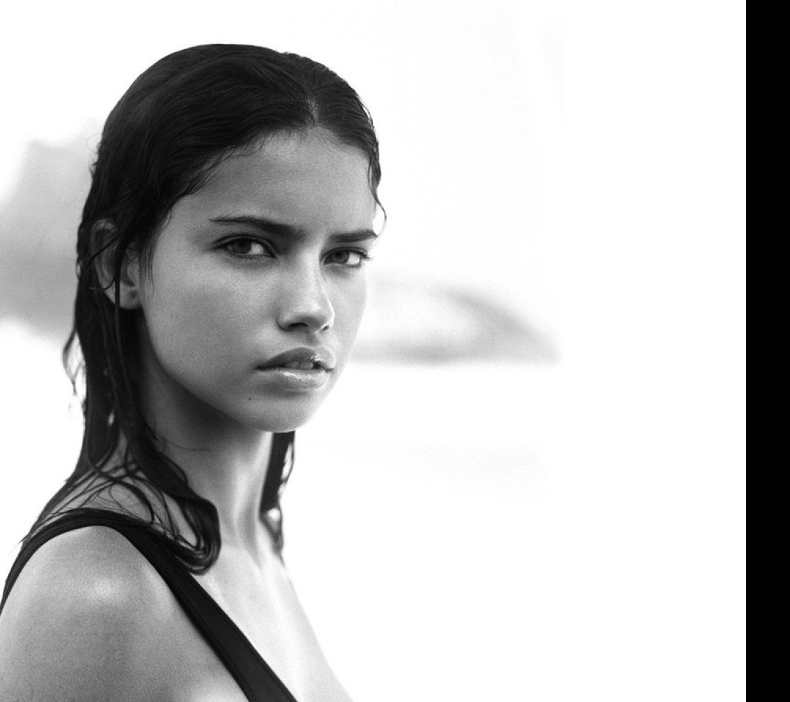 Tapeta adriana_lima___cernobila_fotka