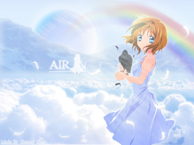 Tapeta: Air anime