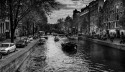 Tapeta Amsterdam B&W