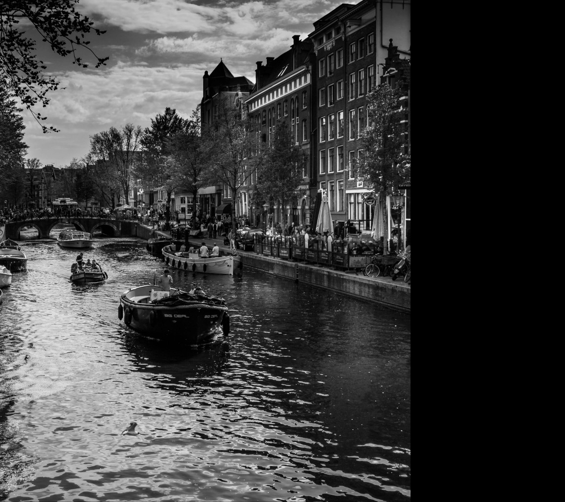 Tapeta amsterdam_b_w