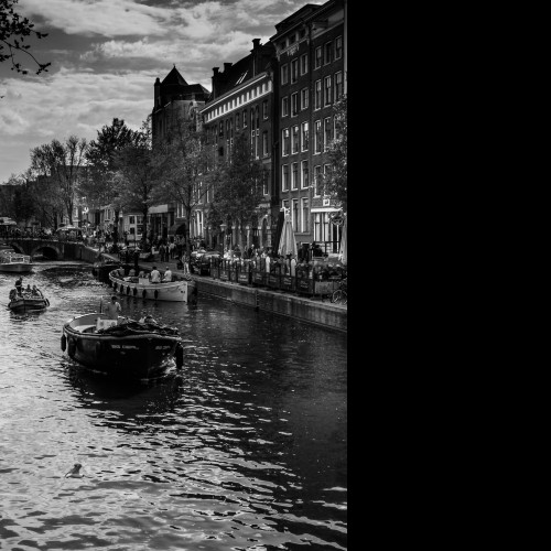 Tapeta amsterdam_b_w