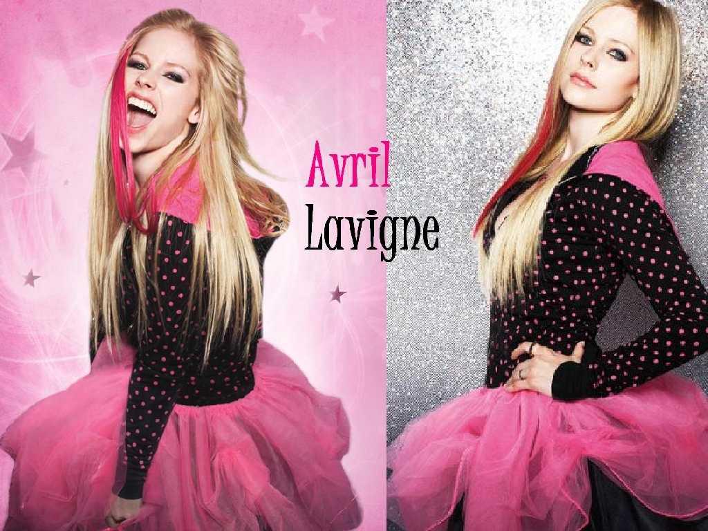 Tapeta avril_lavigne_black_star