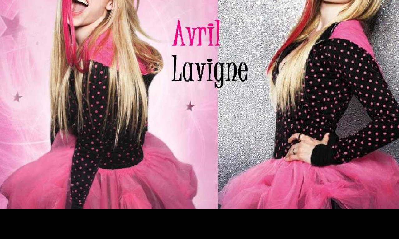 Tapeta avril_lavigne_black_star