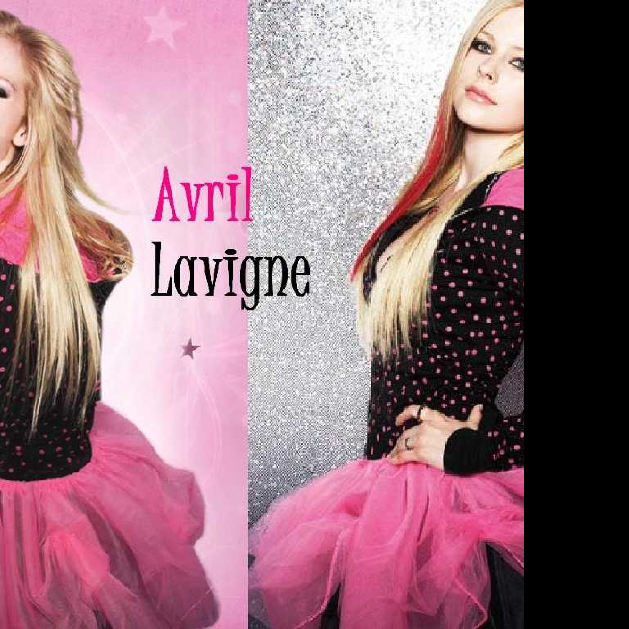 Tapeta avril_lavigne_black_star