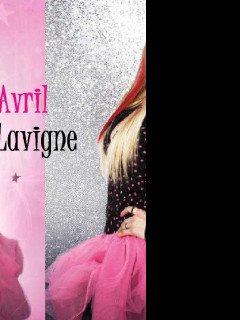 Tapeta avril_lavigne_black_star