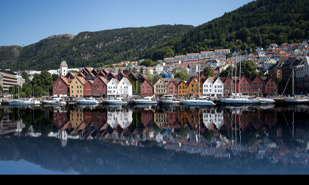 Tapeta bergen__norsko