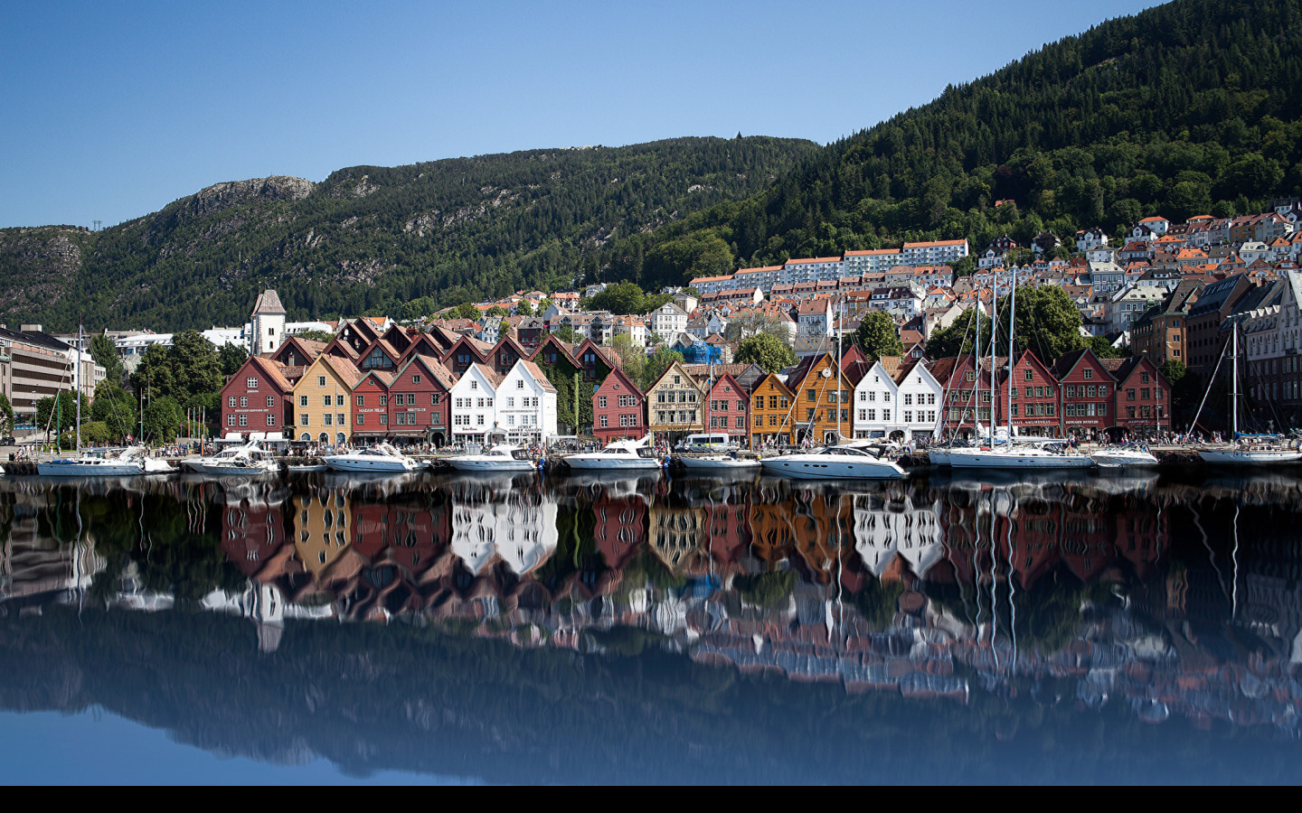 Tapeta bergen__norsko