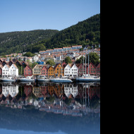 Tapeta bergen__norsko