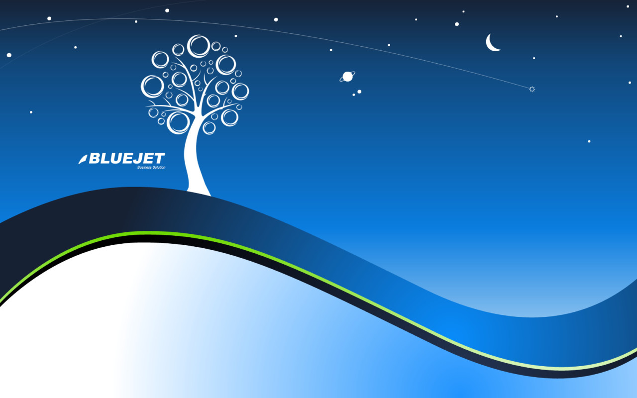 Tapeta bluejet_crm