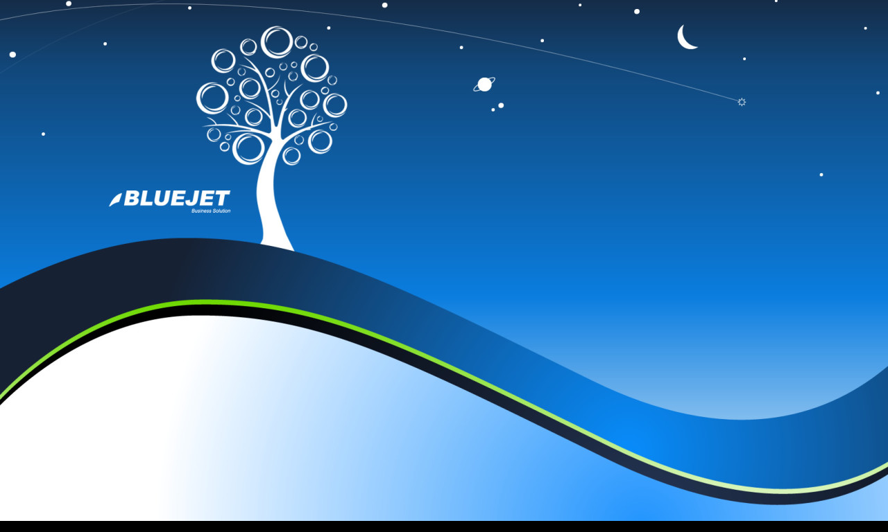 Tapeta bluejet_crm