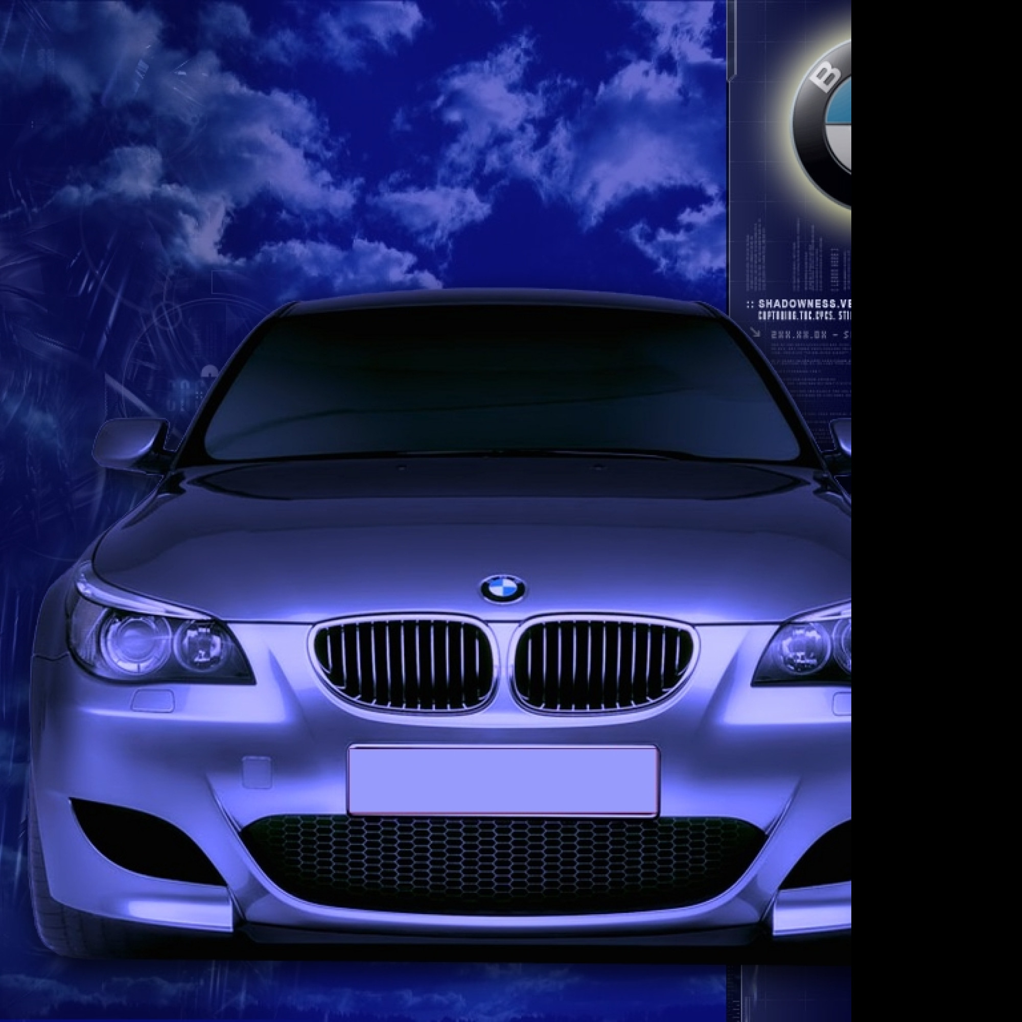 Tapeta bmw___2_blue