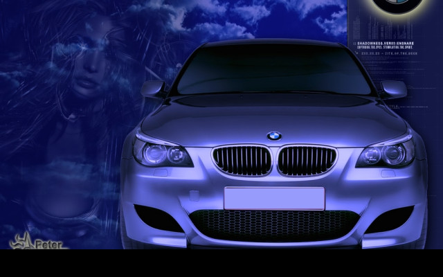Tapeta bmw___2_blue