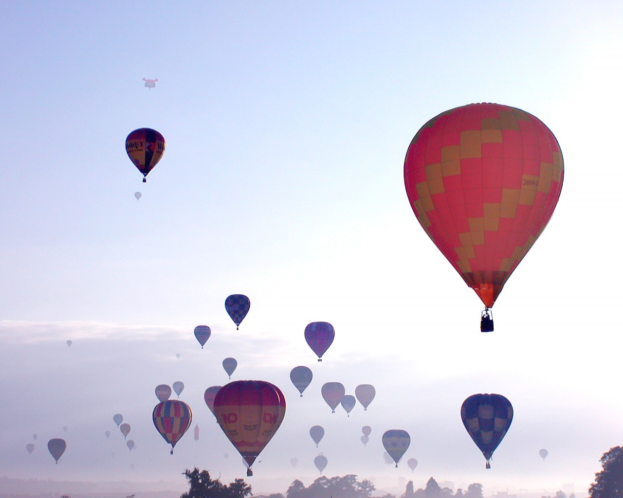 Tapeta bristolballoonfiesta