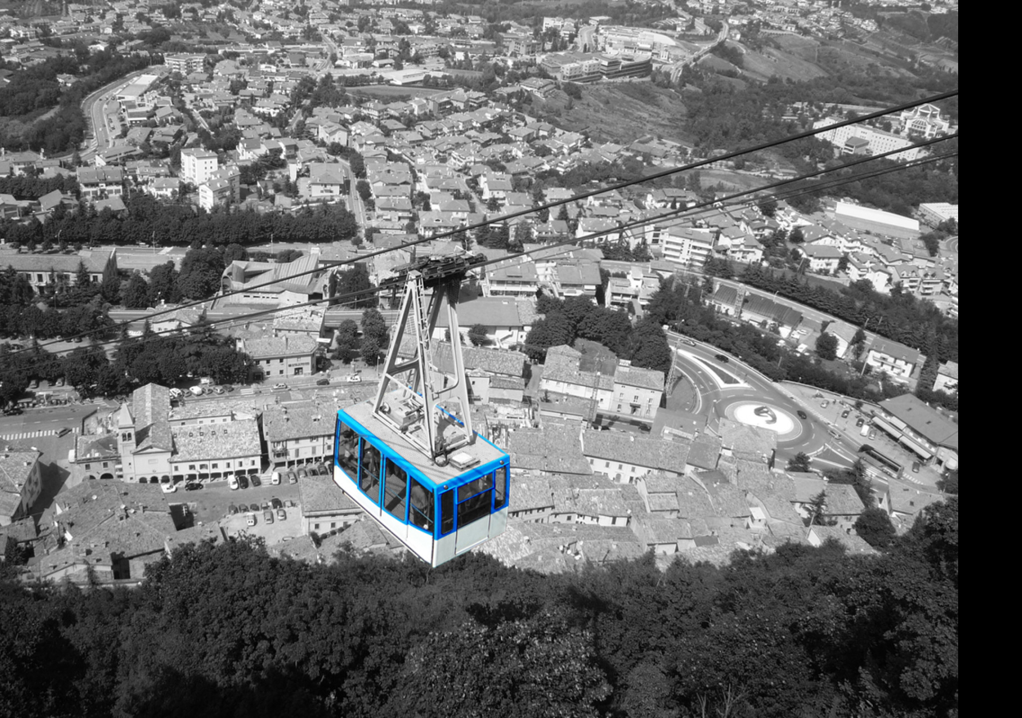 Tapeta cableway