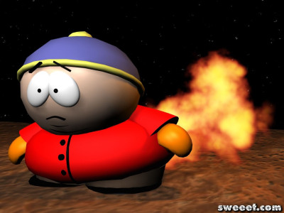 Tapeta: Cartman a ohe