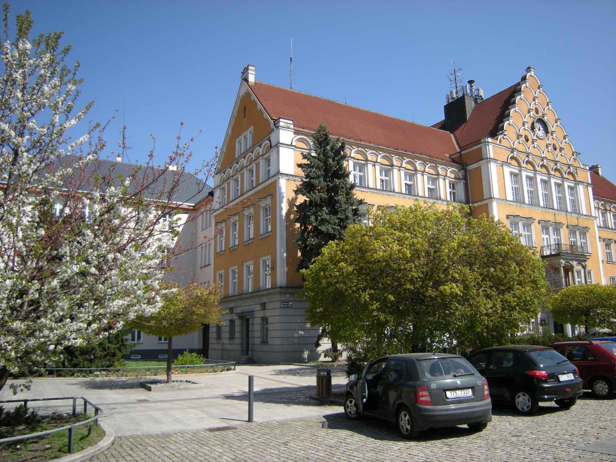 Tapeta ceskotesinsky_rathaus