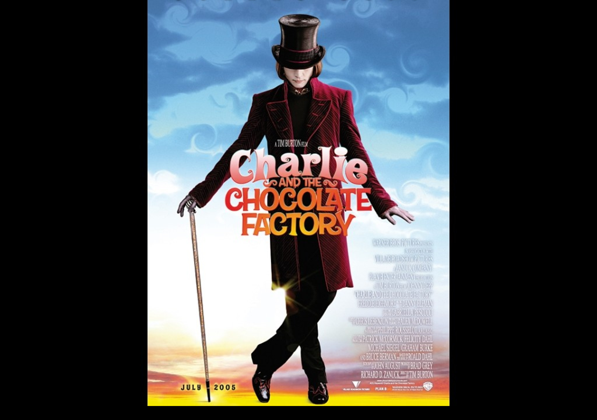 Tapeta charlieandthechocolatefactory