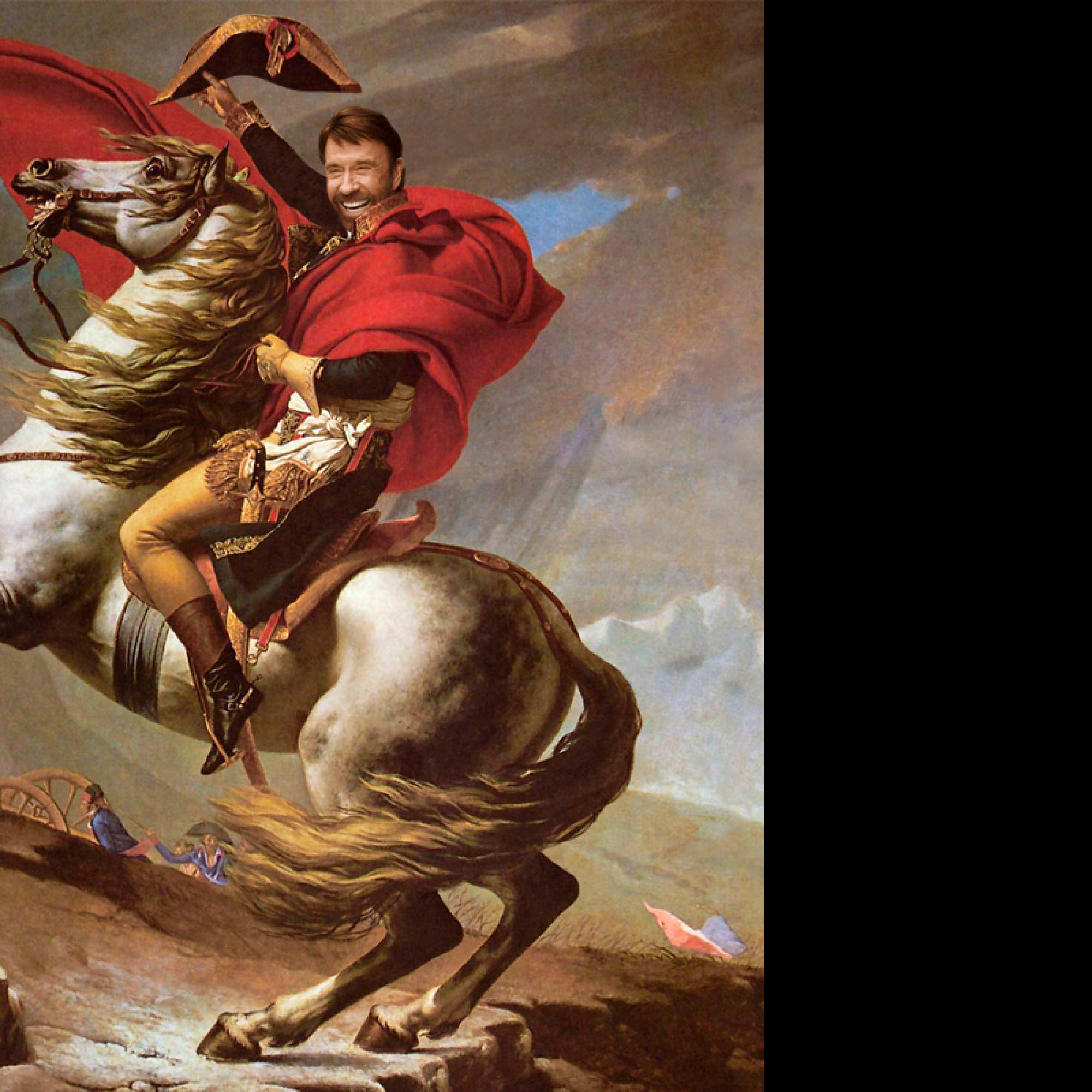 Tapeta chuck_norris_jako_napoleon