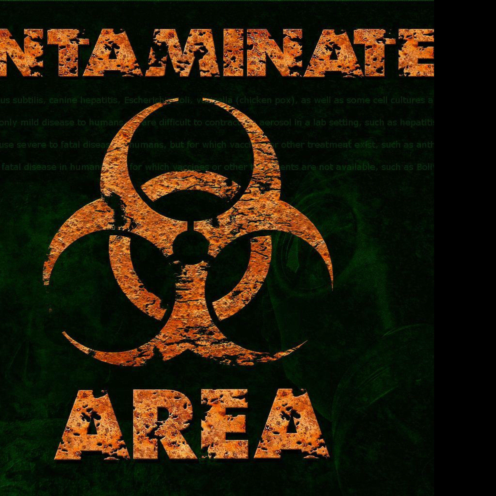 Tapeta contaminated_area