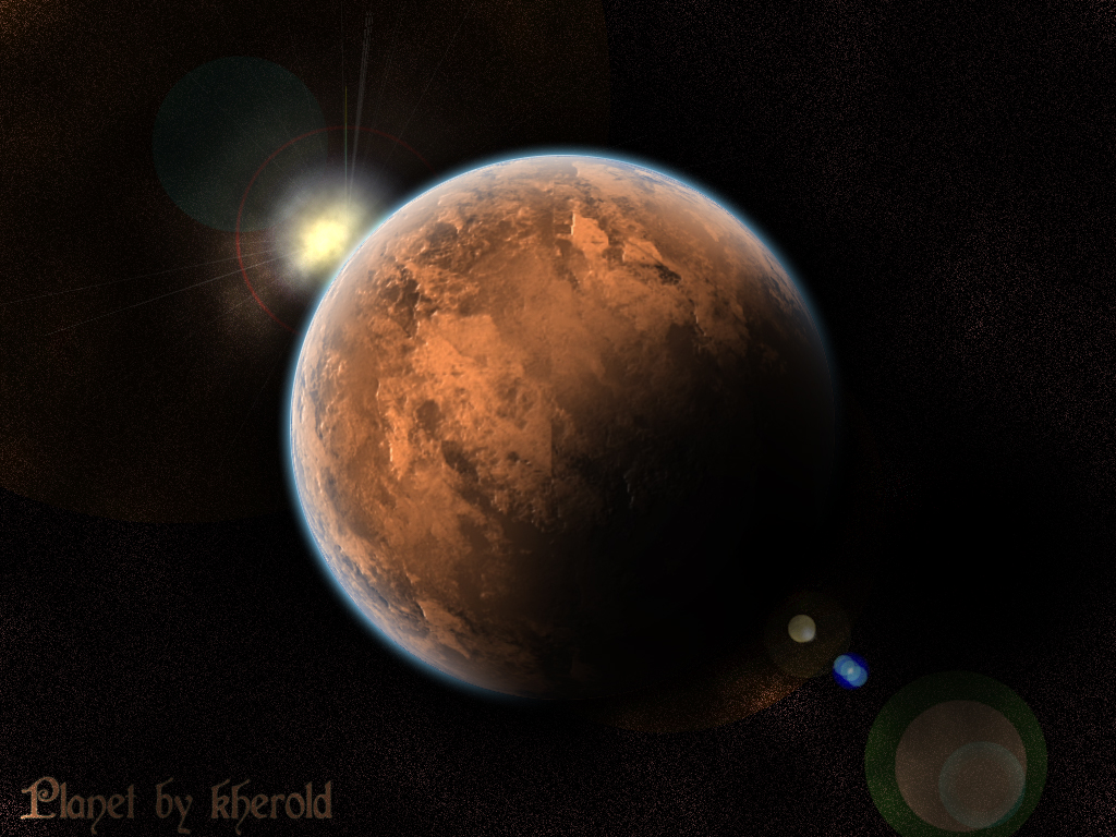 Tapeta desert_planet