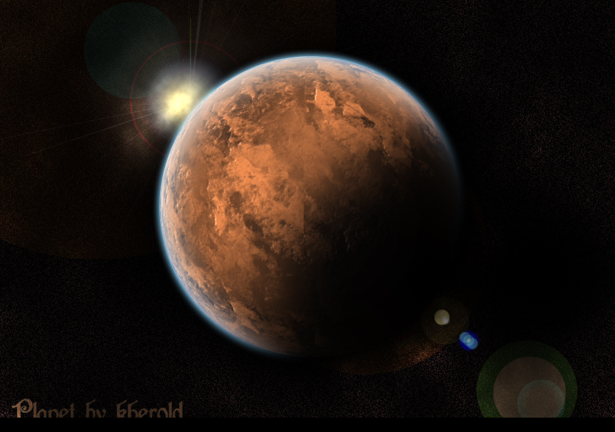 Tapeta desert_planet