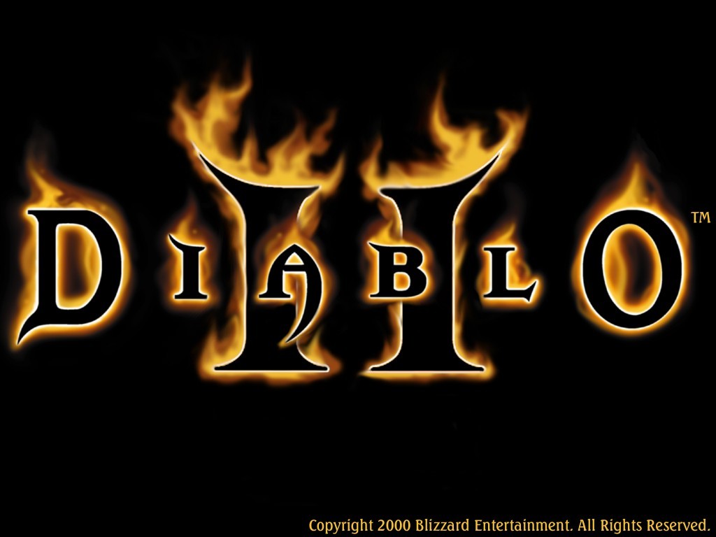 Tapeta diablo_2_logo