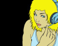 Tapeta DJ GIRL