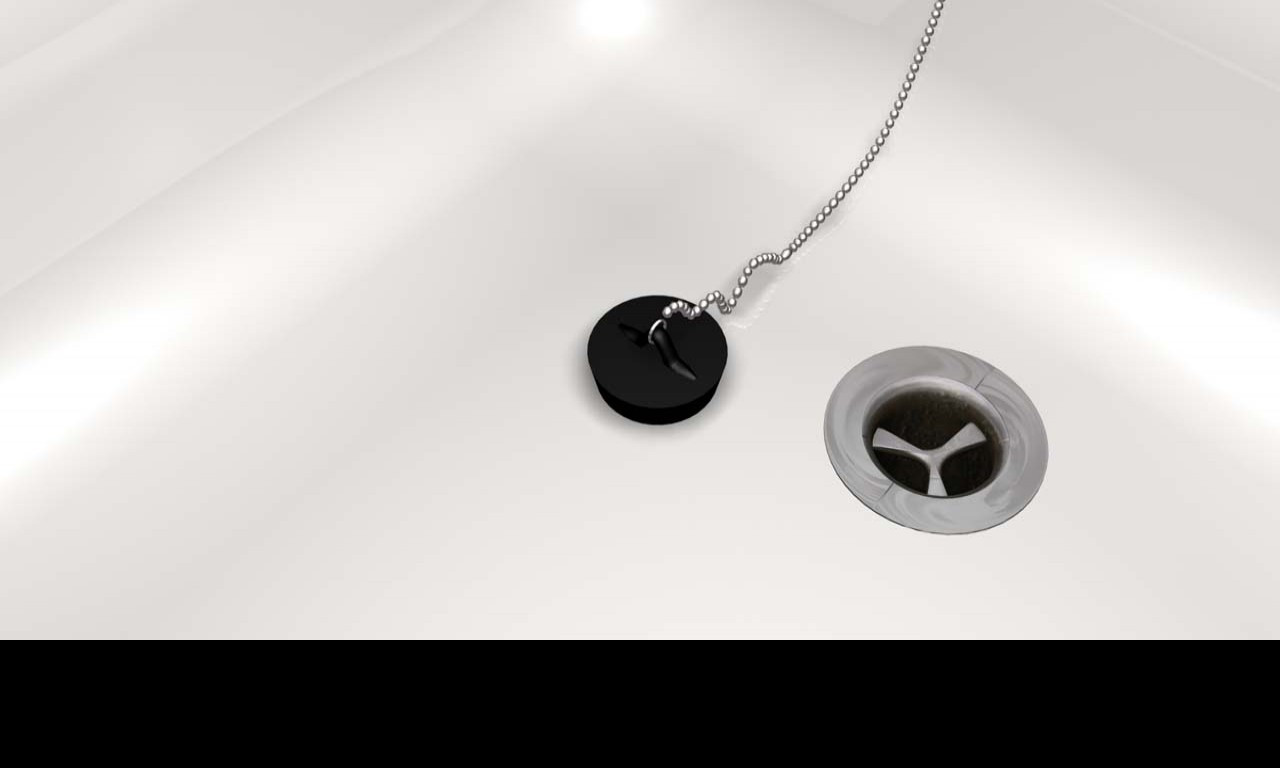 Tapeta downtheplughole