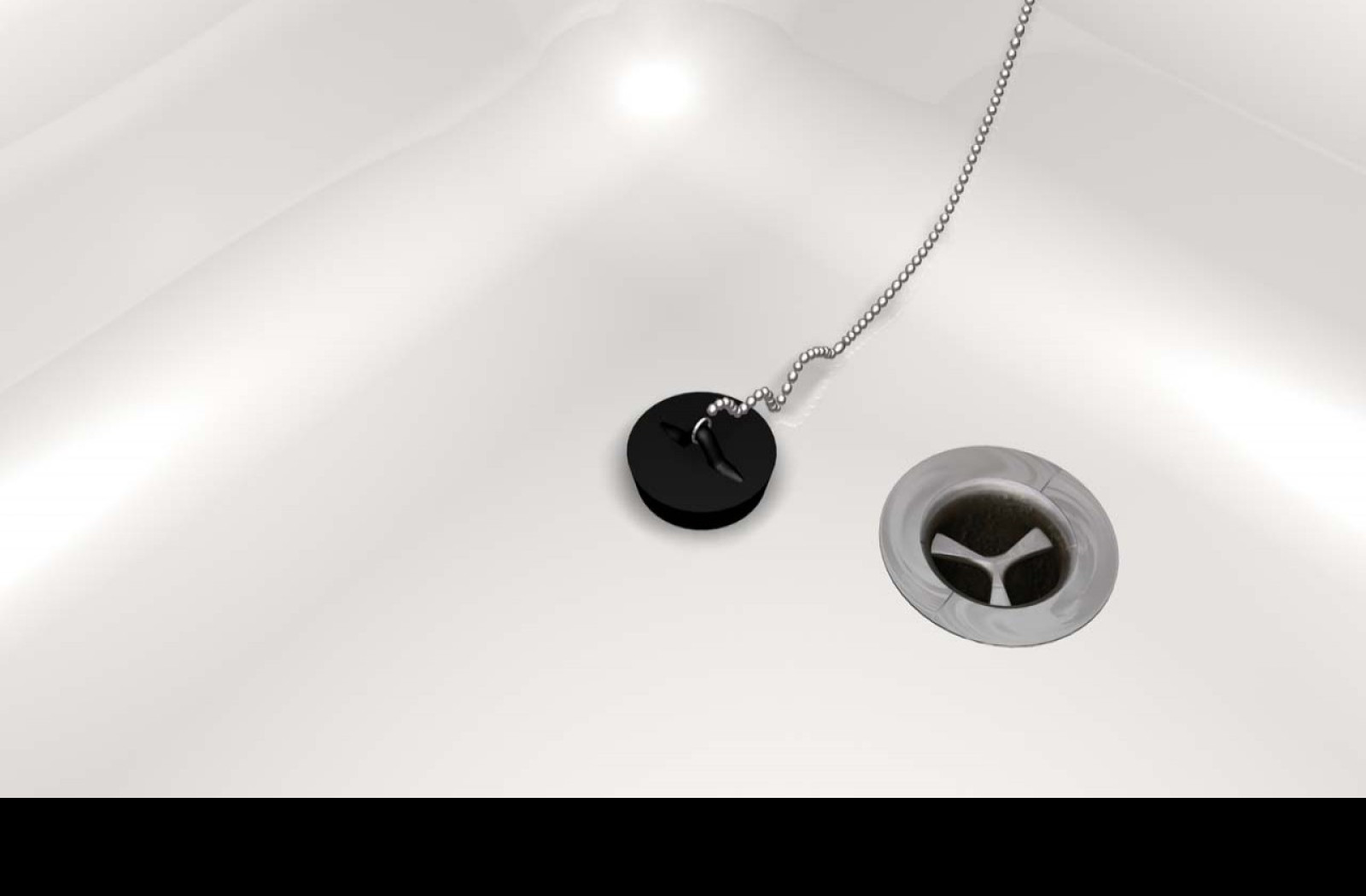 Tapeta downtheplughole