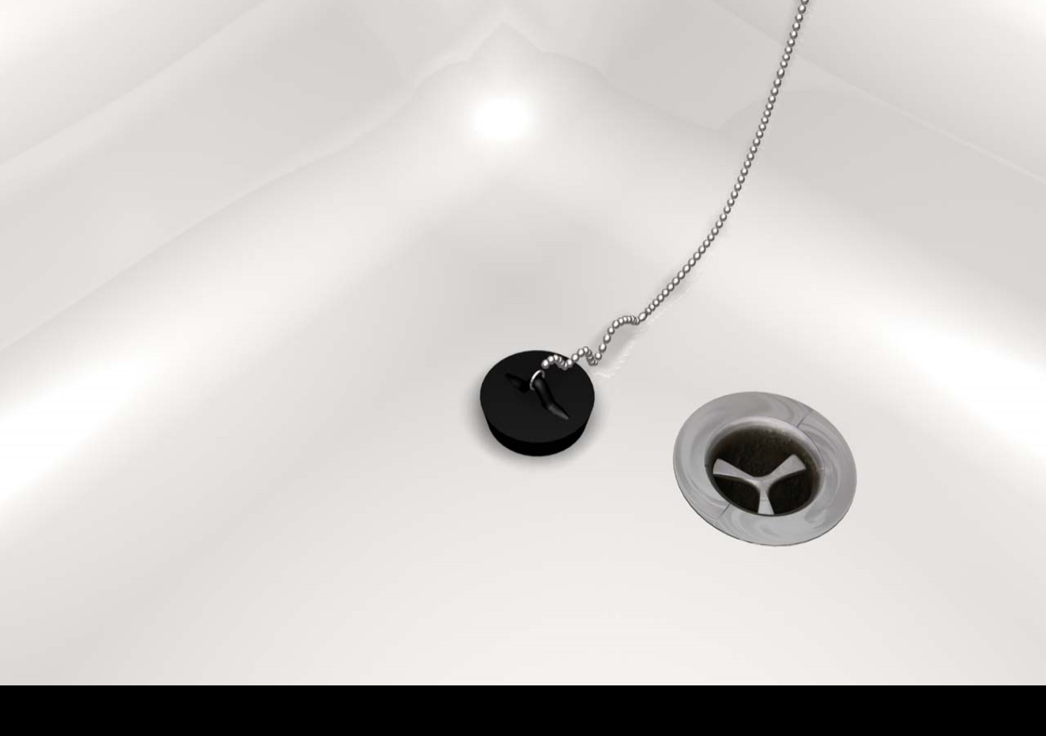 Tapeta downtheplughole
