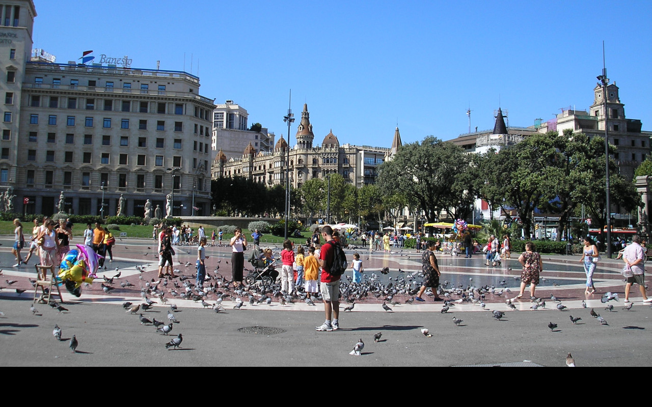 Tapeta e_barcelona_placa_decatalunya4