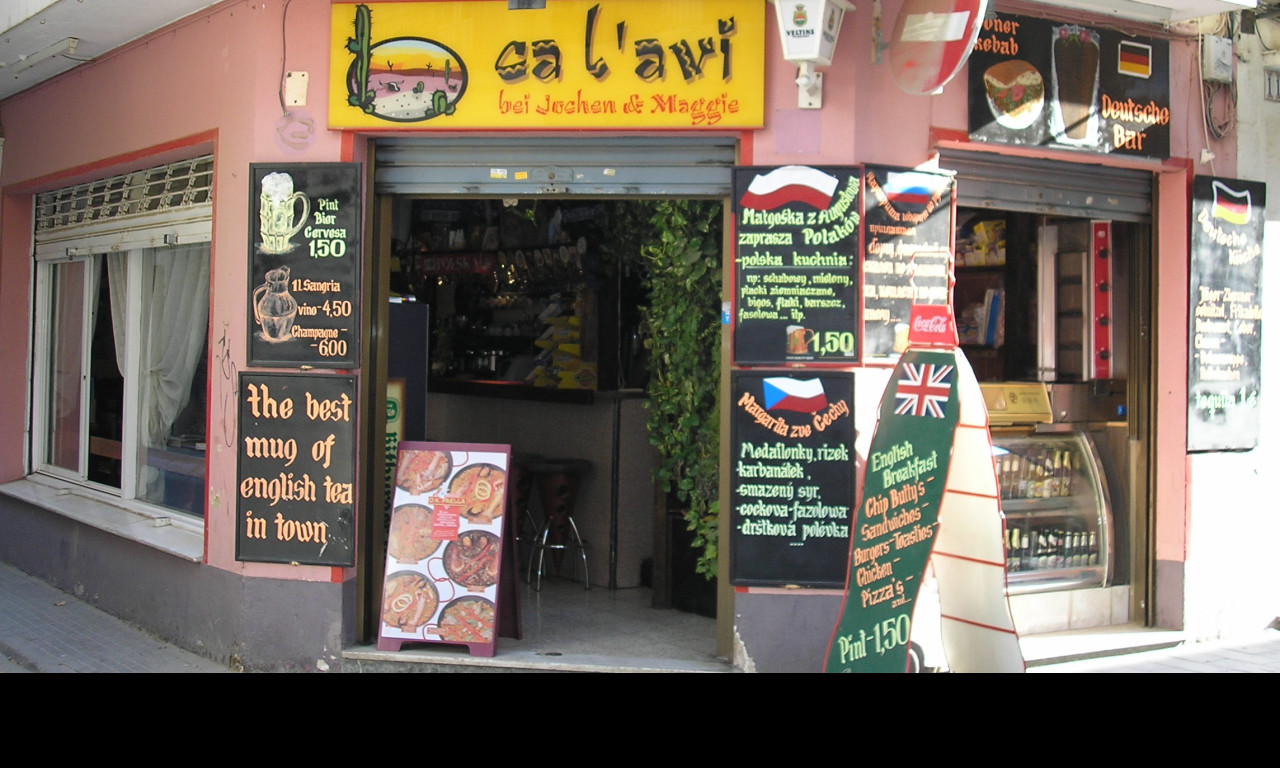 Tapeta e_calella_bar_u_plaze