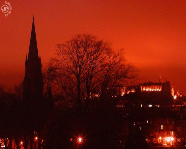 Tapeta: Edinburgh v noci