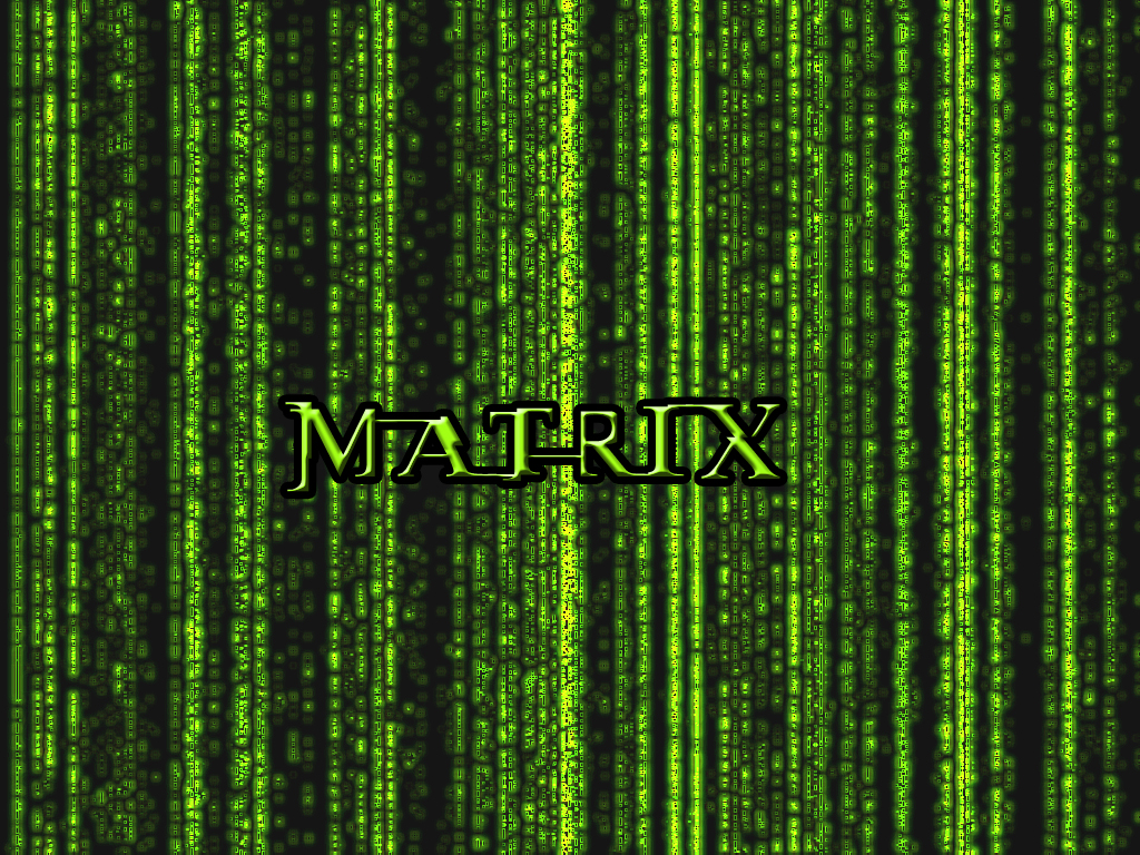 Tapeta efekt_matrix