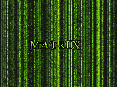 Tapeta: Efekt Matrix