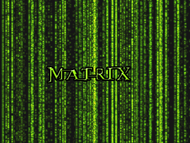 Tapeta efekt_matrix