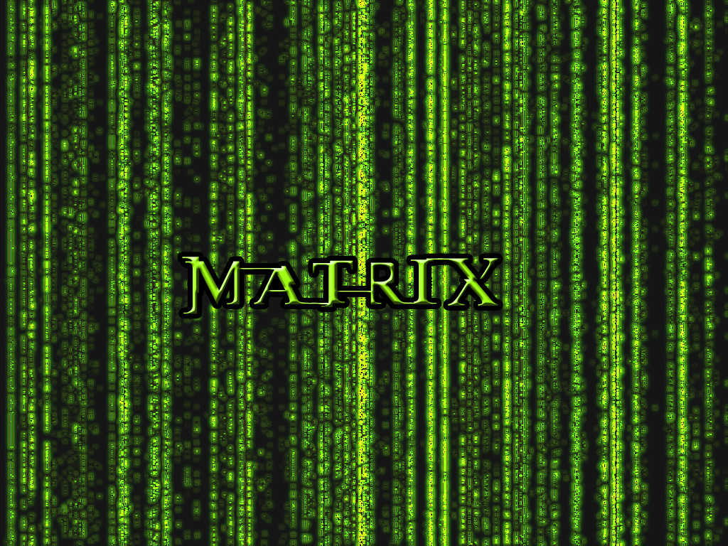 Tapeta efekt_matrix