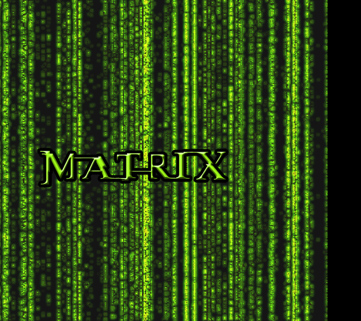 Tapeta efekt_matrix