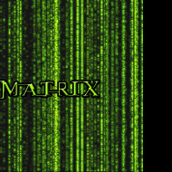 Tapeta efekt_matrix