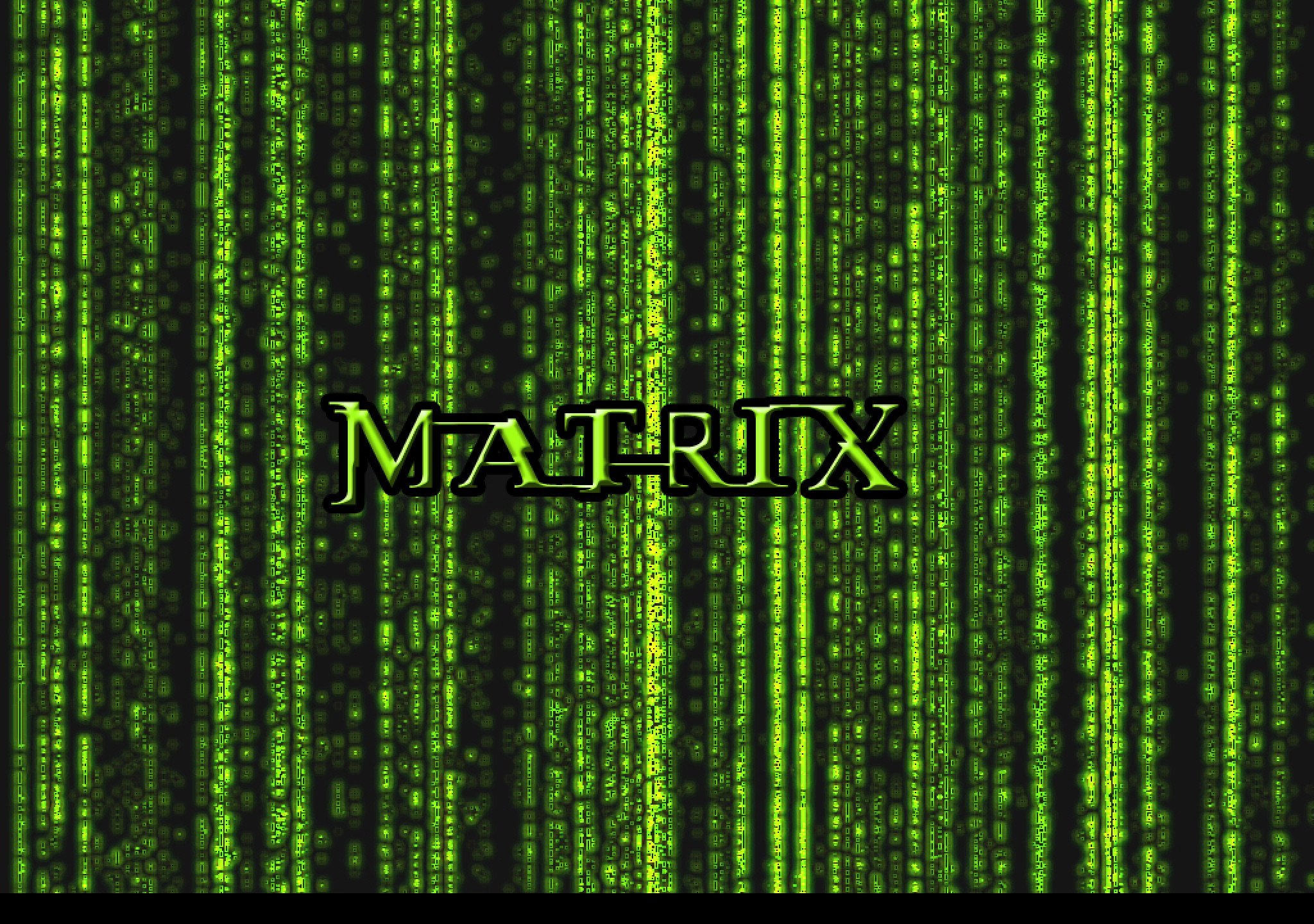 Tapeta efekt_matrix