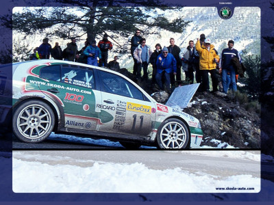 Tapeta: Fabia WRC 3