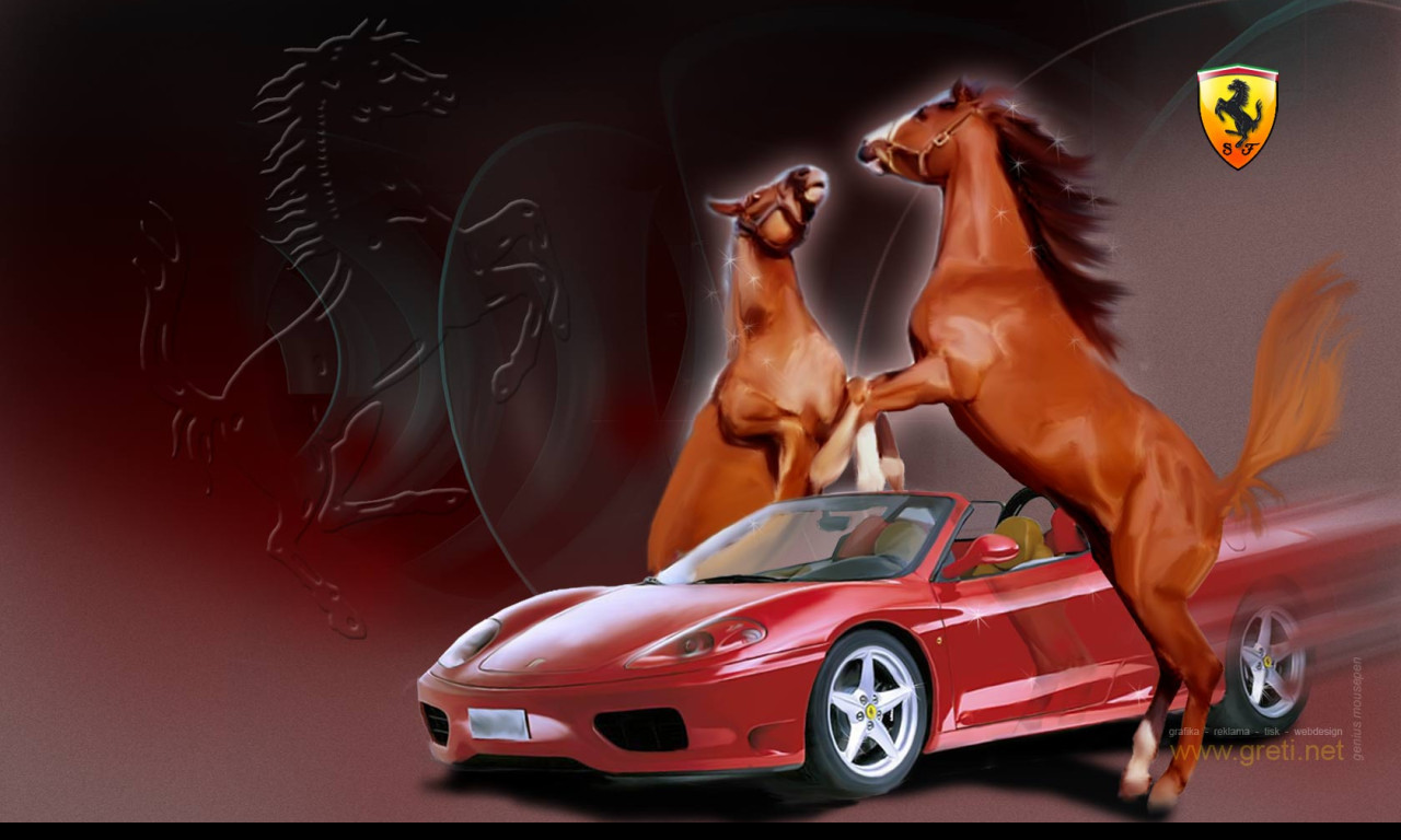 Tapeta ferrari_art