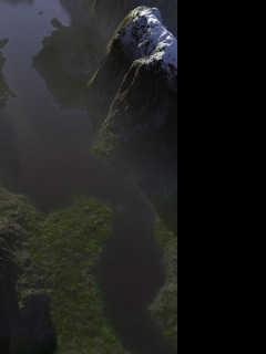 Tapeta fjordlandfromabove