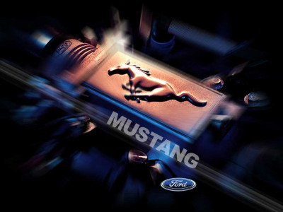 Tapeta: Ford Mustang detail 1