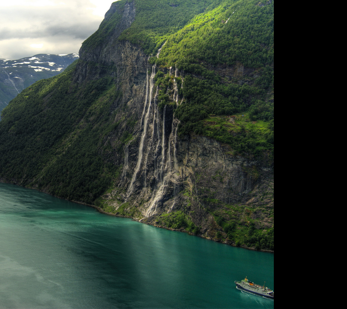 Tapeta geirangerfjord__norsko