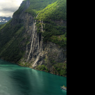 Tapeta geirangerfjord__norsko